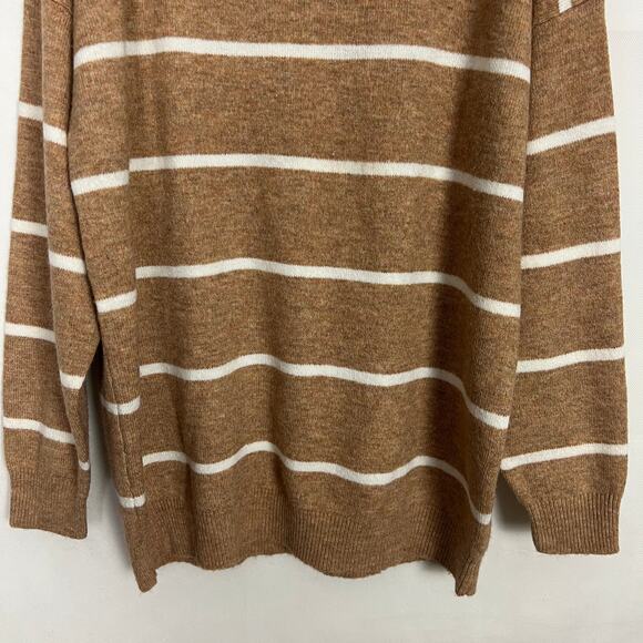 A New Day Oversized Chunky Striped Sweater Size XS - Picture 4 of 10